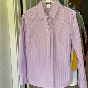 J. Crew Striped Blouse